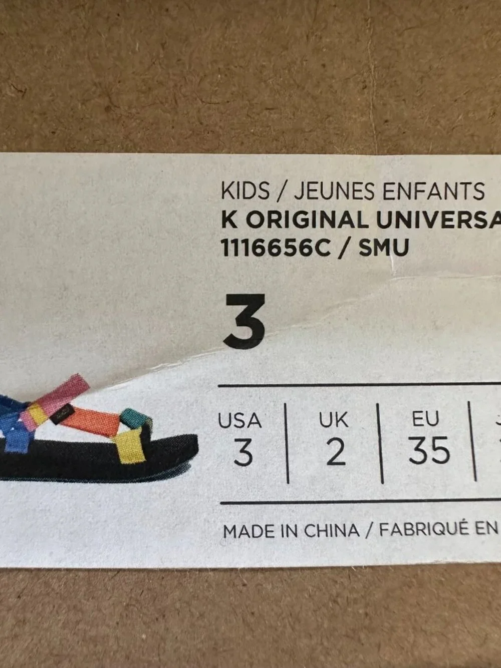 Teva Original Childrens Sandals